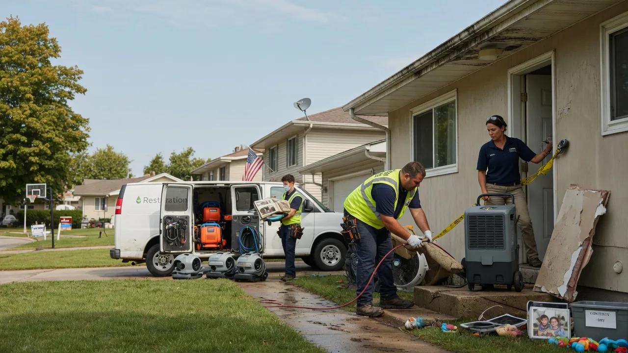 Water Damage Restoration in Crestline, OH near me
